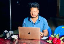 दलित पत्रकार संघ पाल्पा शाखाकाे अध्यक्षयमा बिजय  बौडेल पत्रकार बिजय बाैडेल